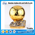 Souvenirs Use Soccer Fans Gift Trophy gold Soccer Ball Football Trophy